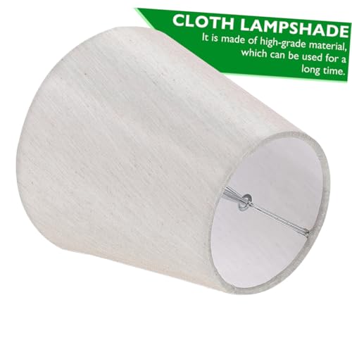LOORGVEL 2 Stück Lampenschirme aus Stoff Retro Design Kleine Lampenschirme für Deckenleuchte und Wandlampe Robustes Eisenmaterial Einfache Montage Vielseitig für Wohnzimmer Büro von LOORGVEL
