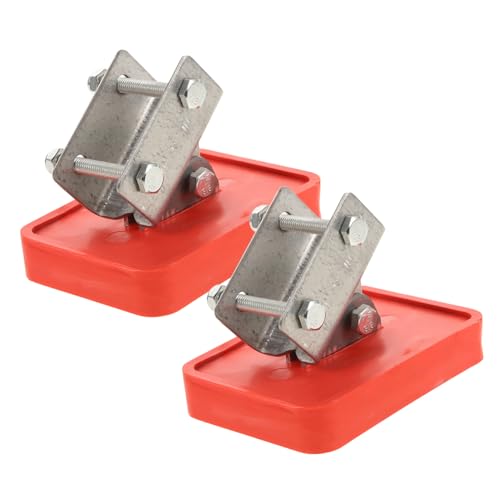 LOORGVEL 2 Stück Leiterfußschutz aus Aluminiumlegierung und Rutschfestem Gummi Leiterbein Kappen mit Verstärktem Schutz Verschleißfest Bodenschonend Passend für Klappbare und Ausziehbare LOORGVEL 2 Stück Leiterfußschutz aus Aluminiumlegierung und Rutschfestem Gummi Leiterbein Kappen mit Verstärktem Schutz Verschleißfest Bodenschonend Passend für Klappbare und Ausziehbare von LOORGVEL