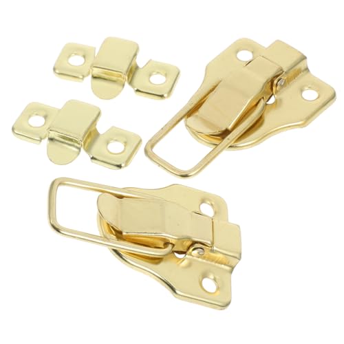 LOORGVEL 2 Stück Metall Steckverschluss aus Eisen Langlebiger Duck Billed Haspe für Holzbox Werkzeugkasten Schmuckkasten Einfache Montage Zuverlässiger Schutz und Ästhetisches Design LOORGVEL 2 Stück Metall Steckverschluss aus Eisen Langlebiger Duck Billed Haspe für Holzbox Werkzeugkasten Schmuckkasten Einfache Montage Zuverlässiger Schutz und Ästhetisches Design von LOORGVEL