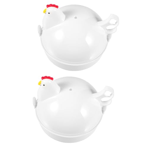 LOORGVEL 2 Stück Mikrowellen eierkocher Kükenform Mikrowellengeeignet Bpa frei Tragbarer Eier dampfgarer Schnelles Frühstück für Familie LOORGVEL 2 Stück Mikrowellen eierkocher Kükenform Mikrowellengeeignet Bpa frei Tragbarer Eier dampfgarer Schnelles Frühstück für Familie von LOORGVEL