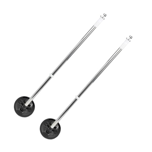 LOORGVEL 2 Stück Mini Fahnenhalter mit Saugnapf Stabiler Auto Fahnenmast für Fenster und Tischmontage Schneller Aufbau Leichtes Design für Rallyes Paraden und Outdoor Events von LOORGVEL