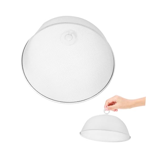 LOORGVEL 2 Stück Praktische Lebensmittel abdeckhauben aus Insektenschutz Staubdichte für Haushalt und Picknick von LOORGVEL