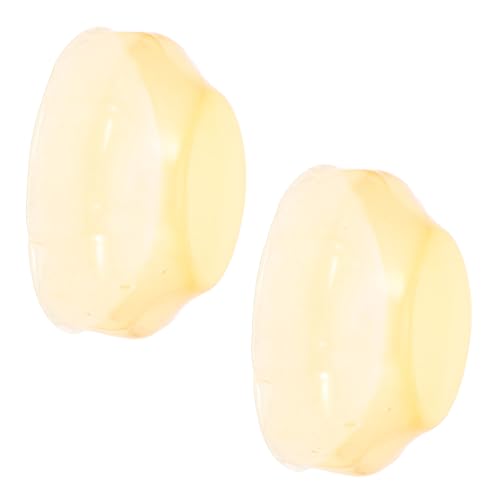 LOORGVEL 2 Stück Rauchmelder Schutzhaube Kunststoff Transparent mit Optimaler Luftzirkulation Schutzkappe für Küchenmelder Staubschutz Abdeckhaube für Wohn Gewerbegebäude von LOORGVEL