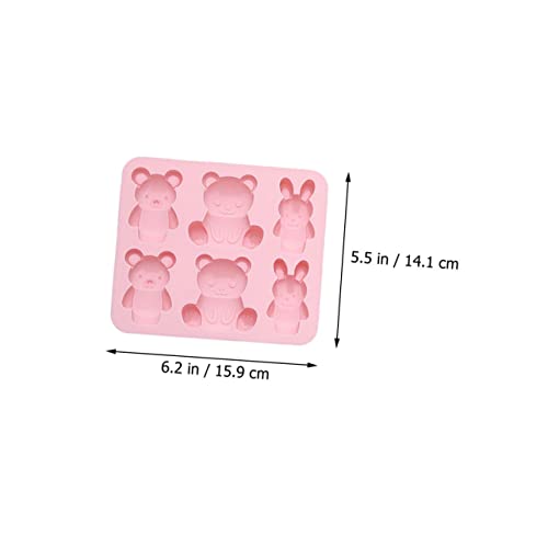 LOORGVEL 2 Stück Silikon Backform Bärenform Fondant Schokolade Form für Kuchen Süßigkeiten DIY Lebensmittelecht Leicht zu Reinigen Kreative Form für Zuhause und Professionelle Bäckerei LOORGVEL 2 Stück Silikon Backform Bärenform Fondant Schokolade Form für Kuchen Süßigkeiten DIY Lebensmittelecht Leicht zu Reinigen Kreative Form für Zuhause und Professionelle Bäckerei von LOORGVEL