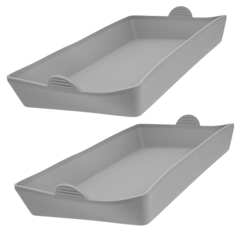 LOORGVEL 2 Stück Silikon Brotbackform Rechteckige Toastbrot Kastenform Antihaft Backform Backblech Wiederverwendbar Langlebig Für Brotlaibe Kuchen Zuhause von LOORGVEL