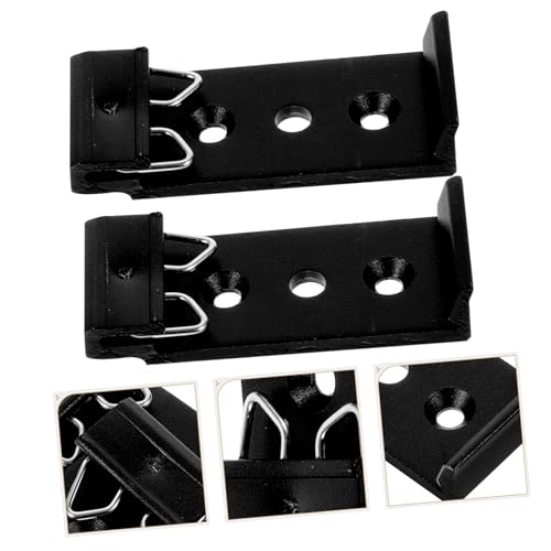 LOORGVEL 2 Stück Teiliges Aluminiumlegierung Schienenhalterung Stabile Montageklammern für Schubladenführungen Schrank und Kommoden Installation Einfache Befestigung LOORGVEL 2 Stück Teiliges Aluminiumlegierung Schienenhalterung Stabile Montageklammern für Schubladenführungen Schrank und Kommoden Installation Einfache Befestigung von LOORGVEL