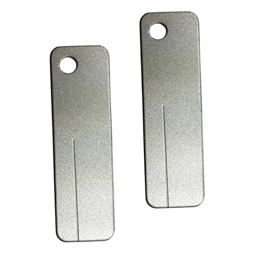 LOORGVEL 2 Stück Teiliges Diamant Abziehstein Tragbarer Langlebiger Schleifblock für Messer Scheren und Angelhaken Kompakt und Robust für Outdoor und Heimgebrauch LOORGVEL 2 Stück Teiliges Diamant Abziehstein Tragbarer Langlebiger Schleifblock für Messer Scheren und Angelhaken Kompakt und Robust für Outdoor und Heimgebrauch von LOORGVEL
