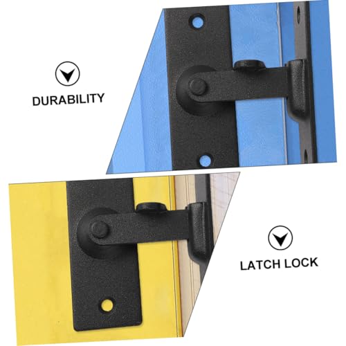 LOORGVEL 2 Stück Teiliges Edelstahl Tür Riegelschloss Schiebetor Schnappverschluss mit Gebürsteter Oberfläche für Garagen Scheunen Holz Schiebetüren Robust und Korrosionsbeständig LOORGVEL 2 Stück Teiliges Edelstahl Tür Riegelschloss Schiebetor Schnappverschluss mit Gebürsteter Oberfläche für Garagen Scheunen Holz Schiebetüren Robust und Korrosionsbeständig von LOORGVEL