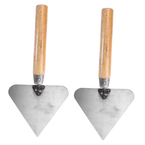 LOORGVEL 2 Stück Teiliges Edelstahl mit Ergonomischem Holzgriff Langlebiges Verputzwerkzeug Rostfrei Rutschfest für Maurerarbeiten und Putzarbeiten LOORGVEL 2 Stück Teiliges Edelstahl mit Ergonomischem Holzgriff Langlebiges Verputzwerkzeug Rostfrei Rutschfest für Maurerarbeiten und Putzarbeiten von LOORGVEL