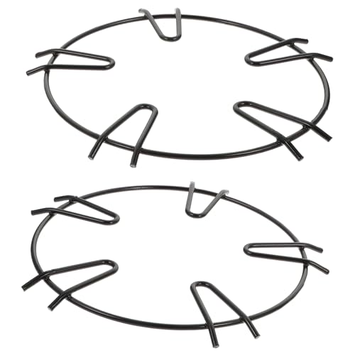LOORGVEL 2 Stück Teiliges Gasherd Topfträger aus Rostfreiem Stahl mit Fünf Krallen Hitzebeständig und Robust Rutschfeste Herdhalterung für Gleichmäßige Wärmeverteilung Geeignet für LOORGVEL 2 Stück Teiliges Gasherd Topfträger aus Rostfreiem Stahl mit Fünf Krallen Hitzebeständig und Robust Rutschfeste Herdhalterung für Gleichmäßige Wärmeverteilung Geeignet für von LOORGVEL