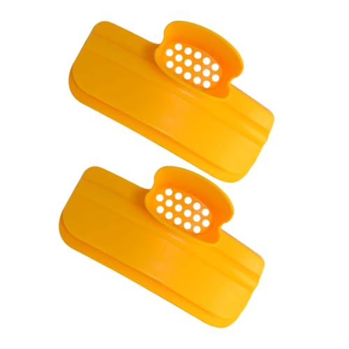 LOORGVEL 2 Stück Teiliges Hitzebeständiges Silikon Topf abgießhilfe Praktischer Küchen trichter für Suppentöpfe und Pfannen Auslaufsicherer und Abnehmbarer Ausgießer in Leuchtendem Gelb LOORGVEL 2 Stück Teiliges Hitzebeständiges Silikon Topf abgießhilfe Praktischer Küchen trichter für Suppentöpfe und Pfannen Auslaufsicherer und Abnehmbarer Ausgießer in Leuchtendem Gelb von LOORGVEL