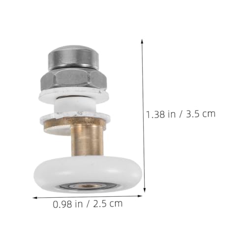 LOORGVEL 2 Stück Teiliges Langlebige Badezimmer glas schiebetür ersatzteile Geräuschlose Leichtgängige Laufräder Kompatibel mit Duschkabinen Verschiedener LOORGVEL 2 Stück Teiliges Langlebige Badezimmer glas schiebetür ersatzteile Geräuschlose Leichtgängige Laufräder Kompatibel mit Duschkabinen Verschiedener von LOORGVEL