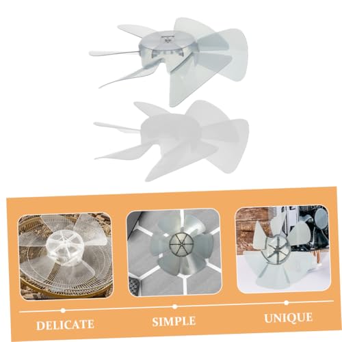 LOORGVEL 2 Stück Teiliges Lüfterflügel- Langlebige Pp-kunststoff Ersatzblätter für Stand- Tisch Wandventilatoren Einfache Installation Geräuscharm Kompatibel mit Elektrischen LOORGVEL 2 Stück Teiliges Lüfterflügel- Langlebige Pp-kunststoff Ersatzblätter für Stand- Tisch Wandventilatoren Einfache Installation Geräuscharm Kompatibel mit Elektrischen von LOORGVEL