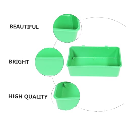 LOORGVEL 2 Stück Teiliges Papagei Grün Sichere und Langlebige Vogel badetücher Geeignet für Kleine Vögel Wie Wellensittiche Praktische Innenhängende Haustier duschwanne zur Stressfreien von LOORGVEL