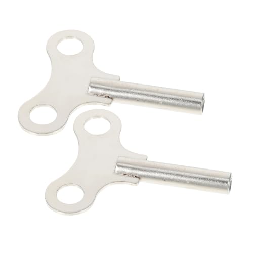 LOORGVEL 2 Stück Teiliges Stahl Uhrschlüssel für Antike Standuhren und Wanduhren Langlebige Aufziehschlüssel mit Rutschfestem Griff Praktische Uhrwerk Aufzugsschlüssel für Präzise LOORGVEL 2 Stück Teiliges Stahl Uhrschlüssel für Antike Standuhren und Wanduhren Langlebige Aufziehschlüssel mit Rutschfestem Griff Praktische Uhrwerk Aufzugsschlüssel für Präzise von LOORGVEL