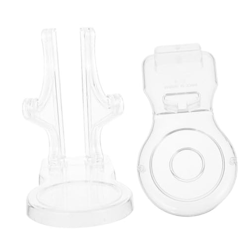 LOORGVEL 2 Stück Teiliges Transparentes Tellerhalter Eleganter Europäischer Design Displayständer Kleiner Multifunktionaler Geschirrhalter für Tischdekoration und Platzsparende LOORGVEL 2 Stück Teiliges Transparentes Tellerhalter Eleganter Europäischer Design Displayständer Kleiner Multifunktionaler Geschirrhalter für Tischdekoration und Platzsparende von LOORGVEL