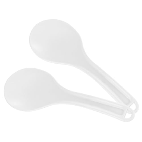 LOORGVEL 2 Stück Teiliges Wiederverwendbarer Reislöffel aus Robustem Antihaftbeschichteter Leichter Küchenhelfer mit Ergonomischem Griff Praktischer Reisspatel für Haushalt und LOORGVEL 2 Stück Teiliges Wiederverwendbarer Reislöffel aus Robustem Antihaftbeschichteter Leichter Küchenhelfer mit Ergonomischem Griff Praktischer Reisspatel für Haushalt und von LOORGVEL