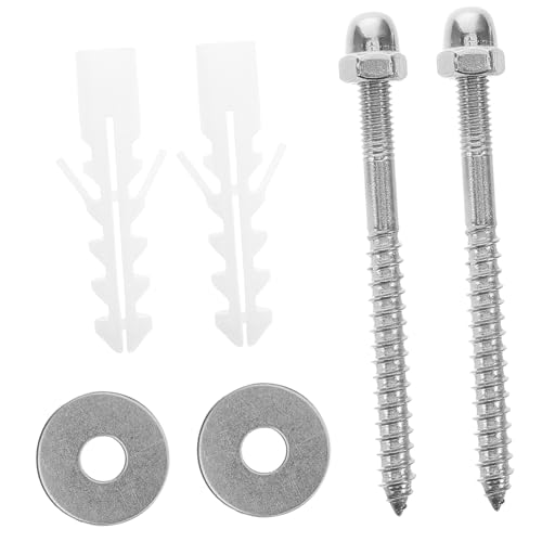 LOORGVEL 2 Stück Toilettensitz Befestigungsschrauben Teilig Ersatz Wc Sitz Halterung Reparaturkit für Schnelle Montage und Langlebige Fixierung LOORGVEL 2 Stück Toilettensitz Befestigungsschrauben Teilig Ersatz Wc Sitz Halterung Reparaturkit für Schnelle Montage und Langlebige Fixierung von LOORGVEL
