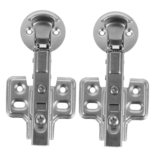 LOORGVEL 2 Stück Türscharniere Geräuschdämpfende Langlebige Hydraulikdämpfer für Küchenschranktüren Hohe Tragfähigkeit Design für Möbel und Türen LOORGVEL 2 Stück Türscharniere Geräuschdämpfende Langlebige Hydraulikdämpfer für Küchenschranktüren Hohe Tragfähigkeit Design für Möbel und Türen von LOORGVEL