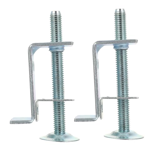 LOORGVEL 2 Stück Verstellbare Möbelstützen aus Kaltgewalztem Stahl Belastbar Bodenschonend Höhenverstellbare Füße für Schränke und Sideboards für Unebene Böden Geeignet LOORGVEL 2 Stück Verstellbare Möbelstützen aus Kaltgewalztem Stahl Belastbar Bodenschonend Höhenverstellbare Füße für Schränke und Sideboards für Unebene Böden Geeignet von LOORGVEL