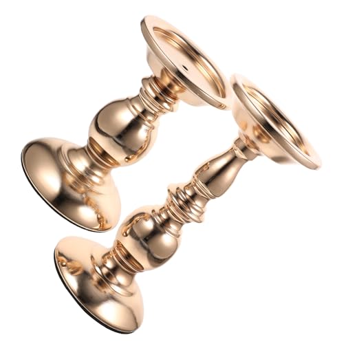 LOORGVEL 2 Stück Vintage Kerzenständer aus Eisen Goldfarben Dekorativer Stabkerzenhalter für Tischdekoration als Party Wohnzimmerschmuck Eleganter Kerzenhalter für Festliche Atmosphäre LOORGVEL 2 Stück Vintage Kerzenständer aus Eisen Goldfarben Dekorativer Stabkerzenhalter für Tischdekoration als Party Wohnzimmerschmuck Eleganter Kerzenhalter für Festliche Atmosphäre von LOORGVEL