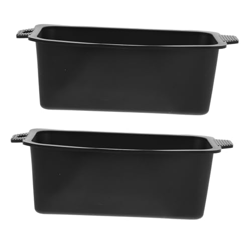 LOORGVEL 2 Stück Wiederverwendbare Fettauffangbecher Einlagen Antihaft Backblech Tropfschalenliner für Gasgrill Leicht zu Reinigen Hitzebeständig und Platzsparend für Grill und Camping von LOORGVEL