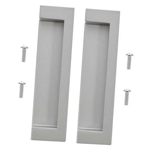 LOORGVEL 2 Stück Zinklegierung Eingelassener Türgriff Verdeckter Möbelgriff für Schrank Kleiderschrank und Kommode Ergonomisch Platzsparend Modernes Design Schwarzer Einbaugriff LOORGVEL 2 Stück Zinklegierung Eingelassener Türgriff Verdeckter Möbelgriff für Schrank Kleiderschrank und Kommode Ergonomisch Platzsparend Modernes Design Schwarzer Einbaugriff von LOORGVEL