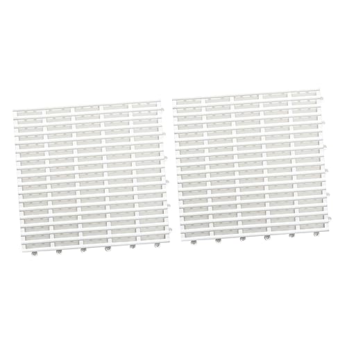 LOORGVEL 2 Stück rutschfeste wasserdichte Badematte Zuschneidbare PVC Bodenmatte mit Ablauflöchern Rutschfester Duschmatte Vielseitig Einsetzbar für Badezimmer Küche und Wohnräume LOORGVEL 2 Stück rutschfeste wasserdichte Badematte Zuschneidbare PVC Bodenmatte mit Ablauflöchern Rutschfester Duschmatte Vielseitig Einsetzbar für Badezimmer Küche und Wohnräume von LOORGVEL
