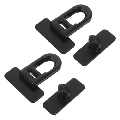 LOORGVEL 2 Stücke Kindersicherung Kühlschrankverschluss Robuster Kindersicherheitsriegel für Kühlschrank Gefrierschranktüren Kindersicherer Schutz für Schränke und Schubladen Sicher für von LOORGVEL