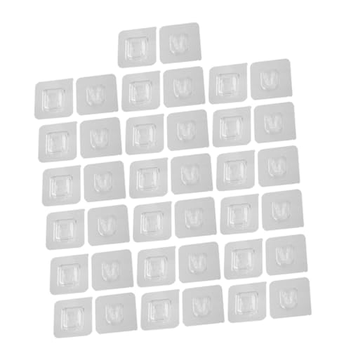 LOORGVEL 20 Sätze Doppelseitige Klebehaken Transparent und Ablösbar Selbstklebende Montagehaken für Glatte Oberflächen Platzsparend mit Ultradünnem Steckverschluss für Haushalt und Büro LOORGVEL 20 Sätze Doppelseitige Klebehaken Transparent und Ablösbar Selbstklebende Montagehaken für Glatte Oberflächen Platzsparend mit Ultradünnem Steckverschluss für Haushalt und Büro von LOORGVEL
