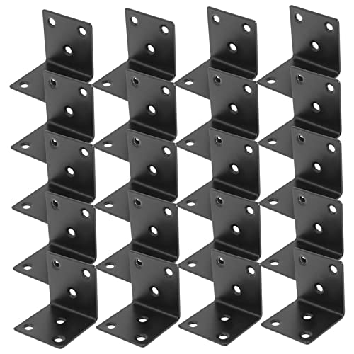 LOORGVEL 20 Stück Eckwinkel Halterungen für Möbel Förmige Winkelverbinder für Stühle und Holzarbeiten Stabil und Robust für DIY Projekte LOORGVEL 20 Stück Eckwinkel Halterungen für Möbel Förmige Winkelverbinder für Stühle und Holzarbeiten Stabil und Robust für DIY Projekte von LOORGVEL