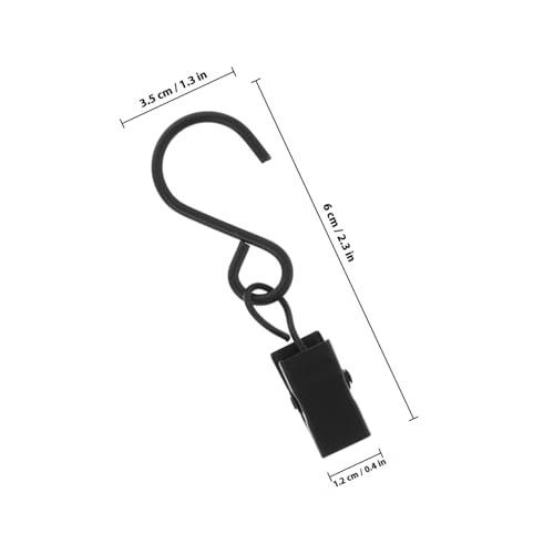 LOORGVEL 20 Stück Metall S Haken Gardinenhaken Vorhangclips Robust Vielseitig für Gardinen Fensterdekoration Outdoor schilder Einfache Montage Langlebig Geeignet für Innen Außenbereich LOORGVEL 20 Stück Metall S Haken Gardinenhaken Vorhangclips Robust Vielseitig für Gardinen Fensterdekoration Outdoor schilder Einfache Montage Langlebig Geeignet für Innen Außenbereich von LOORGVEL