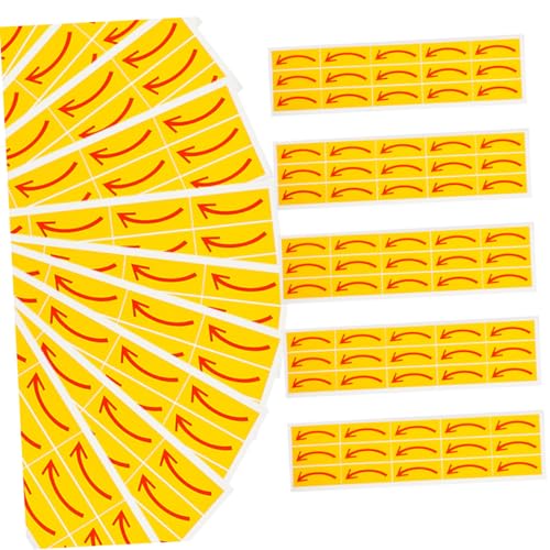 LOORGVEL 20 Stück Teiliges Aufkleber aus PVC Stark Haftend Abziehbar Richtungspfeile zur Boden und Wandmarkierung Sicherer Hinweisaufkleber für Lager Büro Schule Werkstatt LOORGVEL 20 Stück Teiliges Aufkleber aus PVC Stark Haftend Abziehbar Richtungspfeile zur Boden und Wandmarkierung Sicherer Hinweisaufkleber für Lager Büro Schule Werkstatt von LOORGVEL
