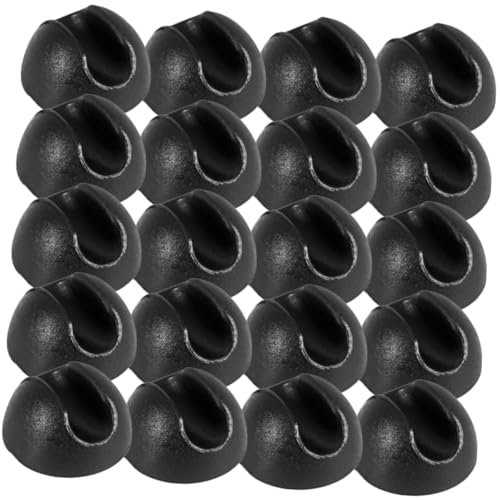 LOORGVEL 20 Stück Teiliges Hairpin Tischbein schoner aus Rutschfestem Stuhlbeinschutz mit Kratzfestem Fußpolster Bodenschutz Fliesen Laminatböden Geeignet für Büro Zuhause Restaurant von LOORGVEL