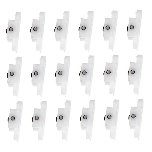 LOORGVEL 20 Stück Teiliges Kleine Schiebetürrollen aus Langlebigem Material Einzelne Pulley für Fenster Schrank Gleichmäßig Laufend Hohe Tragkraft Ersatz für Beschädigte Fenster LOORGVEL 20 Stück Teiliges Kleine Schiebetürrollen aus Langlebigem Material Einzelne Pulley für Fenster Schrank Gleichmäßig Laufend Hohe Tragkraft Ersatz für Beschädigte Fenster von LOORGVEL