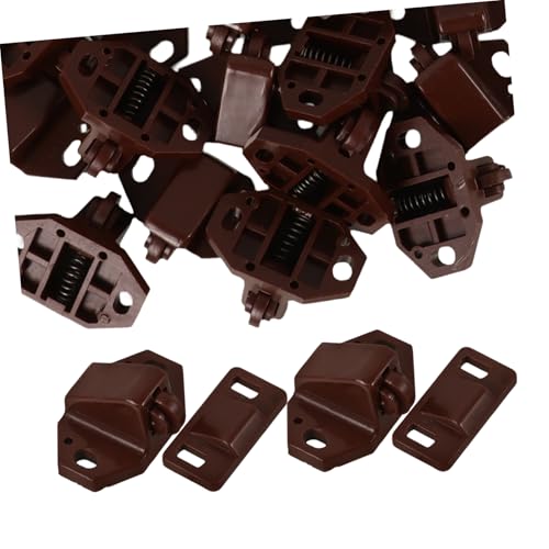 LOORGVEL 20 Stück Teiliges Kunststoff kugelfang schnäpper Robuste Feder schranktür verriegelung Kompakte Türschnäpper für Möbel Einfache Montage Langlebig und Unauffällig für Innenschränke LOORGVEL 20 Stück Teiliges Kunststoff kugelfang schnäpper Robuste Feder schranktür verriegelung Kompakte Türschnäpper für Möbel Einfache Montage Langlebig und Unauffällig für Innenschränke von LOORGVEL