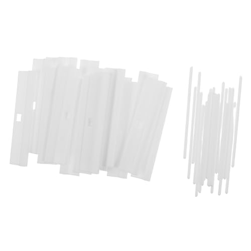 LOORGVEL 20 Stück Teiliges PVC Vertikaljalousien Ersatz Lamellenhalter für Einfache Reparatur und Austausch von Einzelnen Lamellen Kompatibel mit Verschiedenen Vertikaljalousien Robustes von LOORGVEL