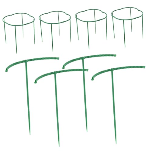 LOORGVEL 20 Stück Teiliges Pflanzenstützset Gartenpflanzen Stäbe aus Robustem Material Spliced Rankhilfe für Blumen Dekorative Pflanzenstützen zur Stabilen Pflanzenbefestigung im Garten von LOORGVEL