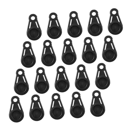 LOORGVEL 20 Stück Teiliges Robuste Zeltklammern aus Langlebigem Kunststoff Windfeste Planenclips für Camping Outdoor Sonnensegel und Zeltfixierung Praktische Wiederverwendbare von LOORGVEL