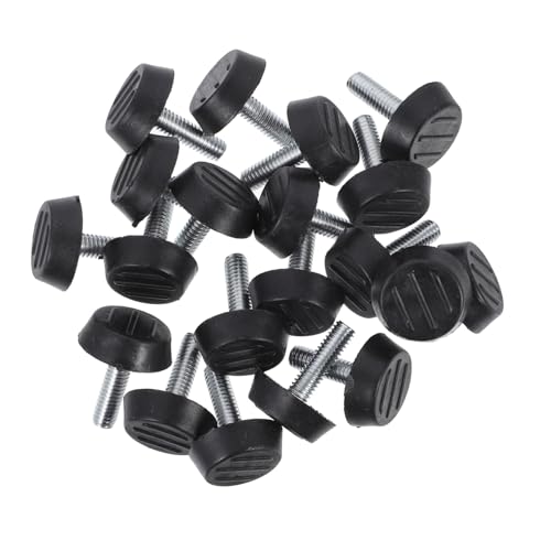 LOORGVEL 20 Stück Teiliges Verstellbares Möbelfuß aus Robustem und Höhenverstellbare Einschraubfüße für Möbel Schützt Tisch und Stuhlbeine Installieren Langlebig und Bodenschonend LOORGVEL 20 Stück Teiliges Verstellbares Möbelfuß aus Robustem und Höhenverstellbare Einschraubfüße für Möbel Schützt Tisch und Stuhlbeine Installieren Langlebig und Bodenschonend von LOORGVEL