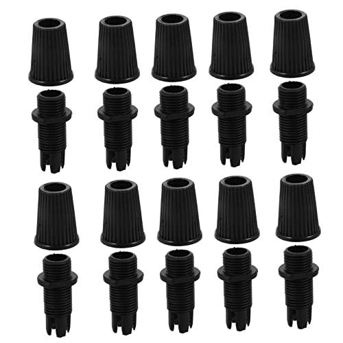 LOORGVEL 200 Stück Kabelverschraubungen Zugentlastung Connector für Verdrahtung von Hängeleuchten Schwarze Kabeltüllen Thermoplastischem Kunststoff Hitzebeständig und Langlebig LOORGVEL 200 Stück Kabelverschraubungen Zugentlastung Connector für Verdrahtung von Hängeleuchten Schwarze Kabeltüllen Thermoplastischem Kunststoff Hitzebeständig und Langlebig von LOORGVEL