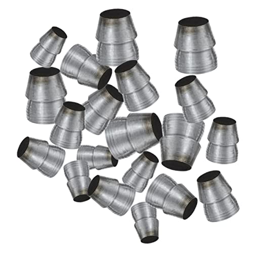LOORGVEL 20Stücke Hammeradapter Stielverbinder Gartenzubehör Verstärkungswerkzeug mit Konischem Griff Sicherheitskeile für Gartenwerkzeuge von LOORGVEL