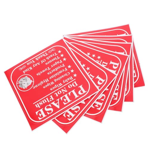 LOORGVEL 24 Stück Teiliges Wc Aufkleber Bitte nicht Spülen Toilettenhinweis Sticker für Badezimmer Verhindert Verstopfungen Langlebig für Wohn Geschäftsnutzung Geeignet LOORGVEL 24 Stück Teiliges Wc Aufkleber Bitte nicht Spülen Toilettenhinweis Sticker für Badezimmer Verhindert Verstopfungen Langlebig für Wohn Geschäftsnutzung Geeignet von LOORGVEL