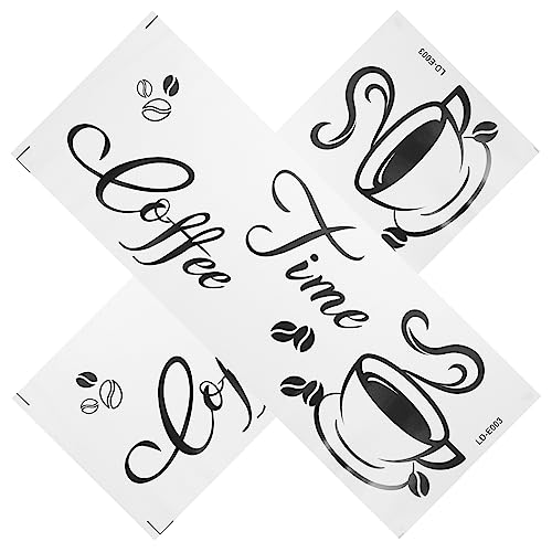 LOORGVEL 2Blätter Kaffeetassen Wandaufkleber Abnehmbare Wanddeko für Selbstklebende Schilder für Raumgestaltung für Glatte Oberflächen LOORGVEL 2Blätter Kaffeetassen Wandaufkleber Abnehmbare Wanddeko für Selbstklebende Schilder für Raumgestaltung für Glatte Oberflächen von LOORGVEL