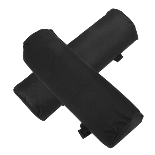 LOORGVEL Klappstuhl Armlehnenpolster 2 Stück für Gartenstuhl Austauschbare Armlehne Abdeckung Installieren Zubehör für Liegestühle Outdoor und Camping von LOORGVEL