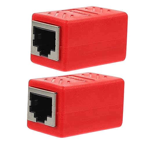 LOORGVEL 2stücke Ethernet Verlängerungsadapter Kompatibel Mit Cate Hochwertiger Kupplungsverbinder Für Zuverlässige Netzwerkverbindungen Für Router Drucker Und Mehr LOORGVEL 2stücke Ethernet Verlängerungsadapter Kompatibel Mit Cate Hochwertiger Kupplungsverbinder Für Zuverlässige Netzwerkverbindungen Für Router Drucker Und Mehr von LOORGVEL