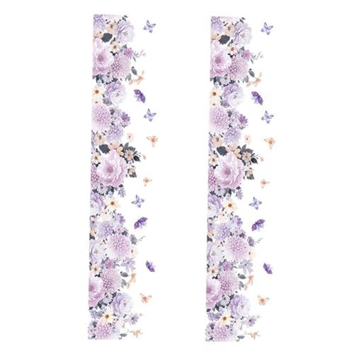 LOORGVEL 2stücke Selbstklebende Blumenmuster Wandsticker Dekorative Wandaufkleber Für Schlafzimmer Und Für -hintergrundgestaltung LOORGVEL 2stücke Selbstklebende Blumenmuster Wandsticker Dekorative Wandaufkleber Für Schlafzimmer Und Für -hintergrundgestaltung von LOORGVEL