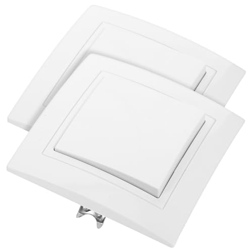LOORGVEL 2Stücke Schalter Control Panel Multifunktionale Steuerschalttafel für Zuhause Eu Stecker Hochtemperaturbeständig Einfache Installation Robust und Langlebig LOORGVEL 2Stücke Schalter Control Panel Multifunktionale Steuerschalttafel für Zuhause Eu Stecker Hochtemperaturbeständig Einfache Installation Robust und Langlebig von LOORGVEL