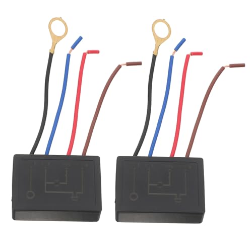 LOORGVEL 2Stücke Touch Licht Schalter Dimmbarer Tischlampen Sensor Schalter für Einfache Installation Robustes Design für Bestehende und Lichtquellen von LOORGVEL