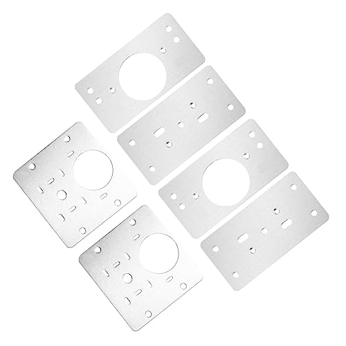 LOORGVEL 3 Paare Scharnier Reparaturplatten Set mit Schrauben für Möbel Langlebig Rostfrei und Vielseitig Einsetzbar zur Reparatur von Schränken Tischen und Betten LOORGVEL 3 Paare Scharnier Reparaturplatten Set mit Schrauben für Möbel Langlebig Rostfrei und Vielseitig Einsetzbar zur Reparatur von Schränken Tischen und Betten von LOORGVEL
